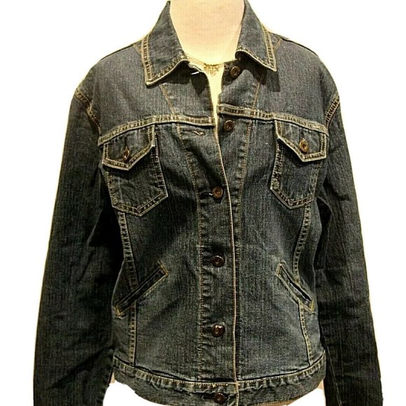LEVI STRAUSS SIGNATURE Vintage Denim Jacket - Picture 1 of 7